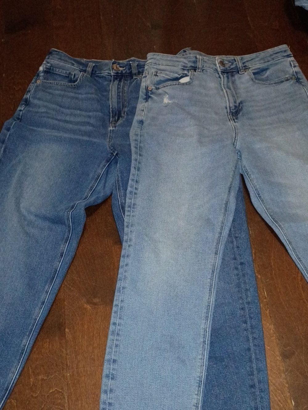 American Eagle Outfitters Light and Medium Blue Skinny Jeans Duo